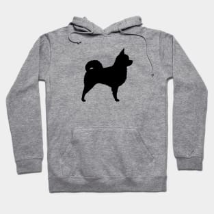 Longhaired Chihuahua Silhouette Hoodie